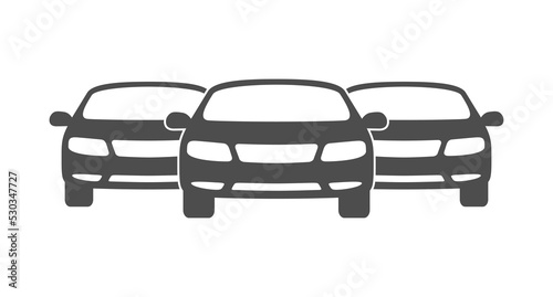 Valokuva Car fleet graphic icon