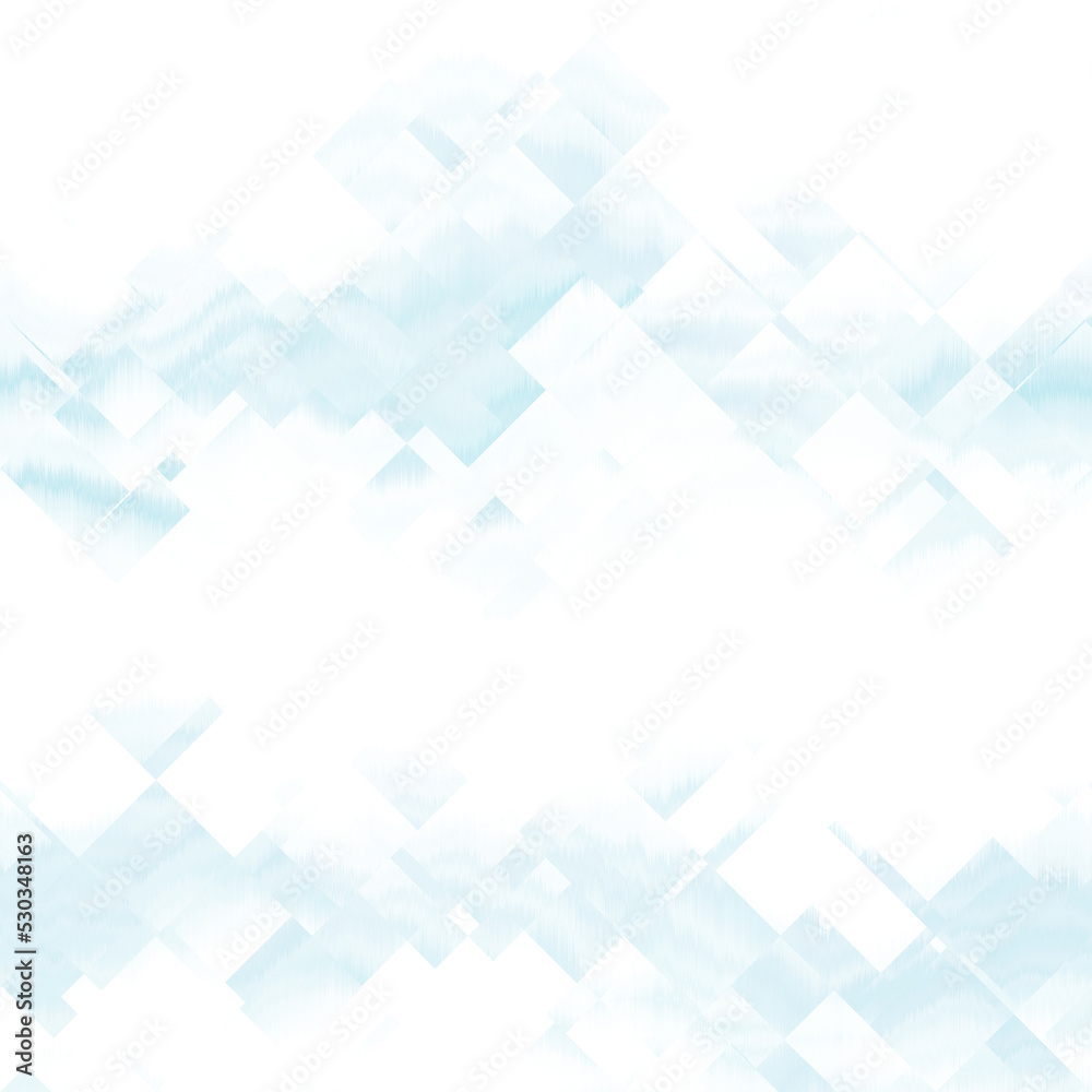 Obraz premium Wavy summer dip dye boho background. Wet ombre geometric color blend for beach swimwear, trendy fashion print. Dripping paint digital fluid watercolor swirl effect. High resolution seamless pattern 