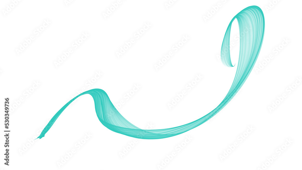 Aqual teal isolated ribbon semi-transparent overlay Aqual teal isolated ribbon semi-transparent overlay