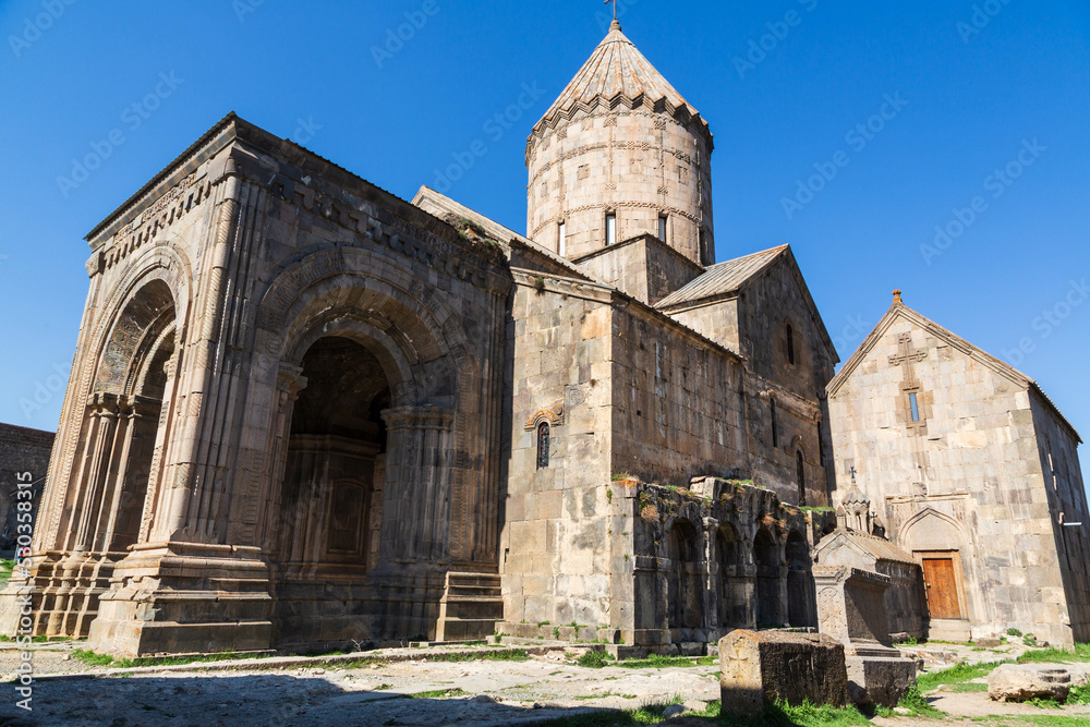 Tatev monastery in Armenia. 9th-century Armenian Apostolic monastery located near the Tatev village in Armenia. St Paul and Peter church 