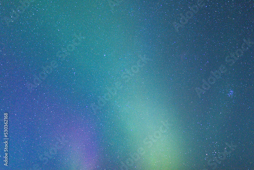 Northern Lights in Space in Galaxy Nebula Astronomy Aurora Borealis