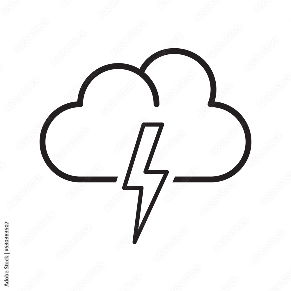 Cloud Weather Icon Vector Illustration Flat Design Cloud Weather Icon Vector Illustration Flat Design