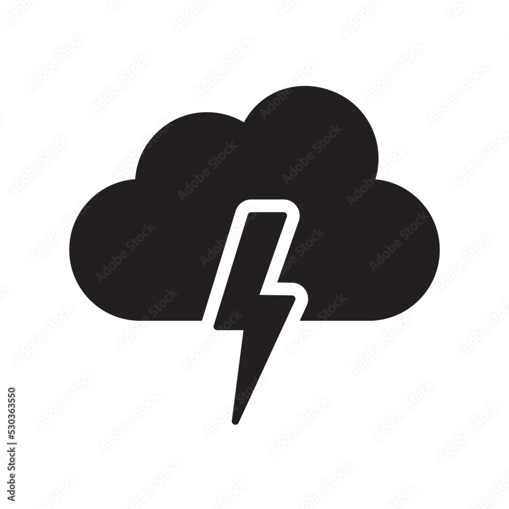 Cloud Weather Icon Vector Illustration Flat Design Cloud Weather Icon Vector Illustration Flat Design