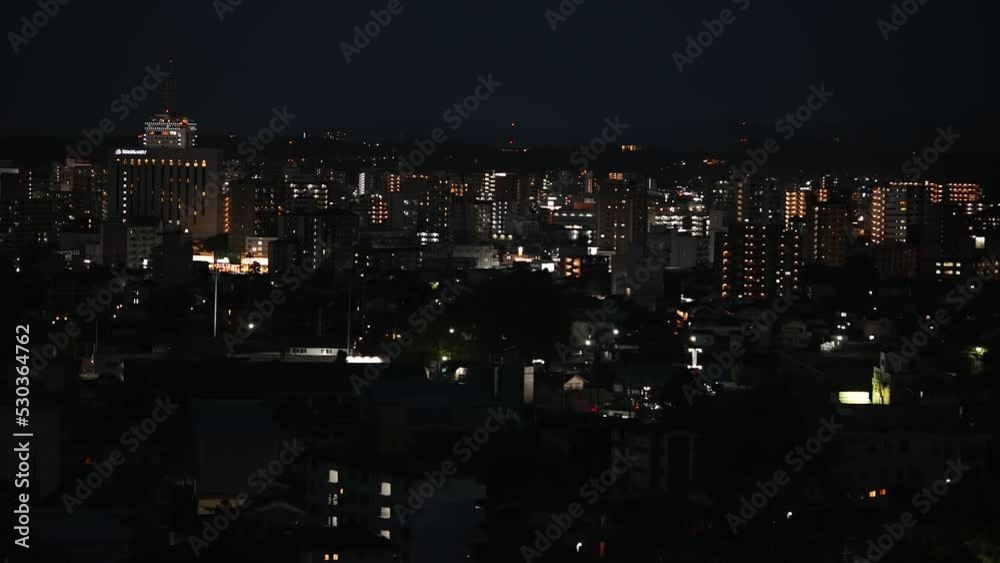 大分市の夜景 大分市の夜景