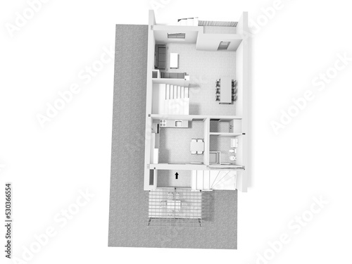 3d floor plan illustration. 3d Floor plan. Floorplans. Home floor plan top view. 