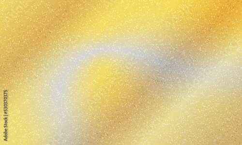 Gold luxury vector background. Grainy texture and space for your design. Editable wallpaper.
