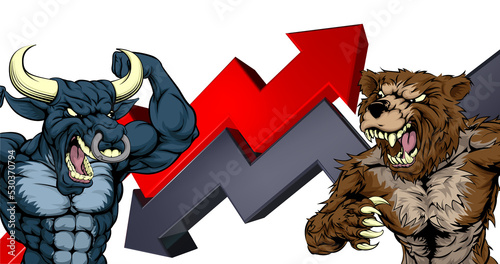 Bears Versus Bulls Stock Ma...