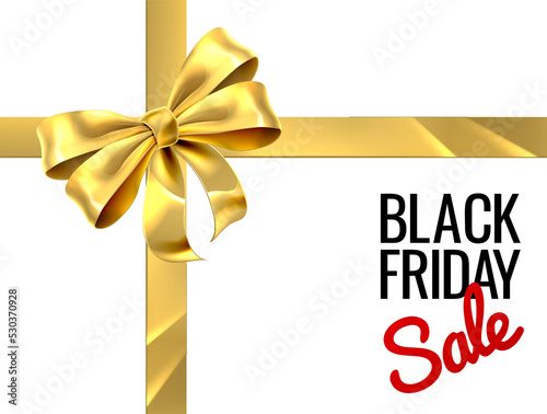 Black Friday Sale Gift Bow ...