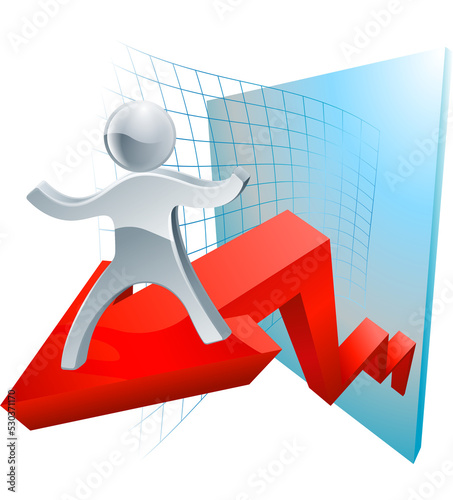 Great business results concept