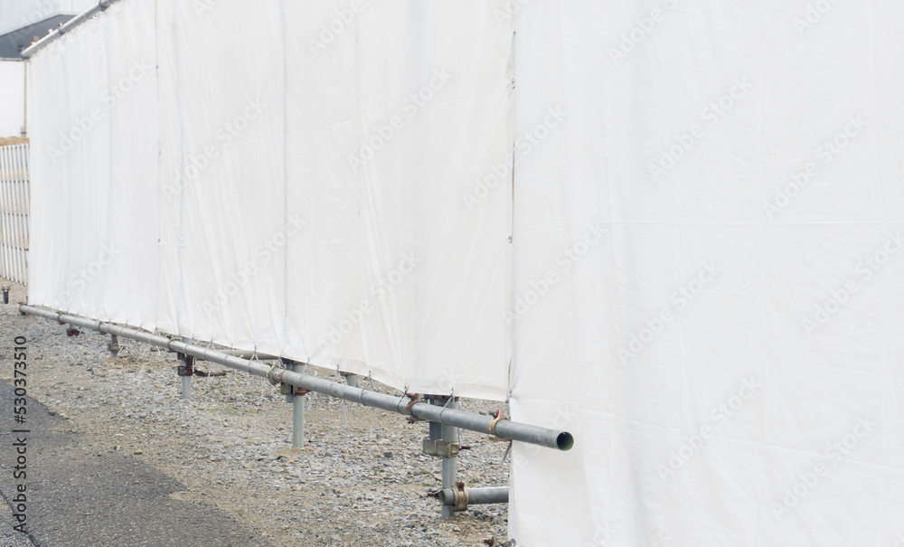 Obraz premium 工事現場カバーシート