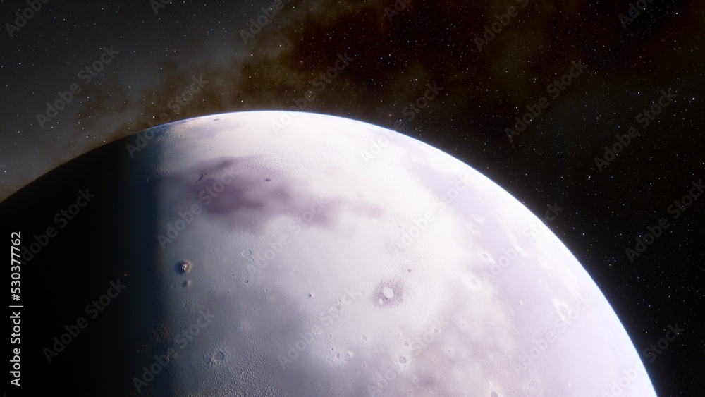 super-earth planet, realistic exoplanet, planet suitable for colonization, earth-like planet in far space, planets background 3d render
super-earth planet, realistic exoplanet, planet suitable for colonization, earth-like planet in far space, planets background 3d render