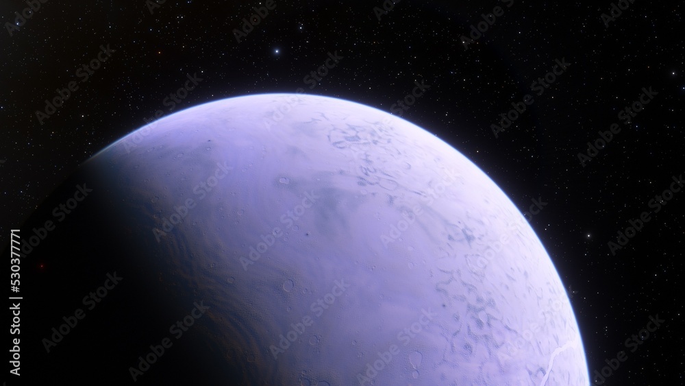 super-earth planet, realistic exoplanet, planet suitable for colonization, earth-like planet in far space, planets background 3d render
super-earth planet, realistic exoplanet, planet suitable for colonization, earth-like planet in far space, planets background 3d render