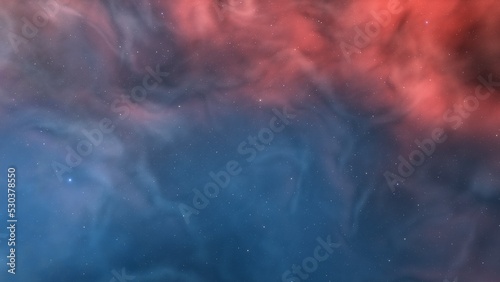 Space nebula, for use with projects on science, research, and education. Illustration 