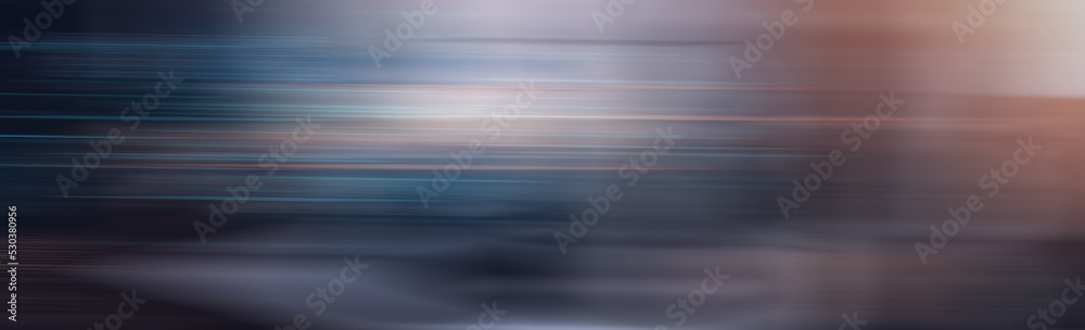Dark background with lines and spotlights, neon light, night view. Abstract blue background. Dark background with lines and spotlights, neon light, night view. Abstract blue background.