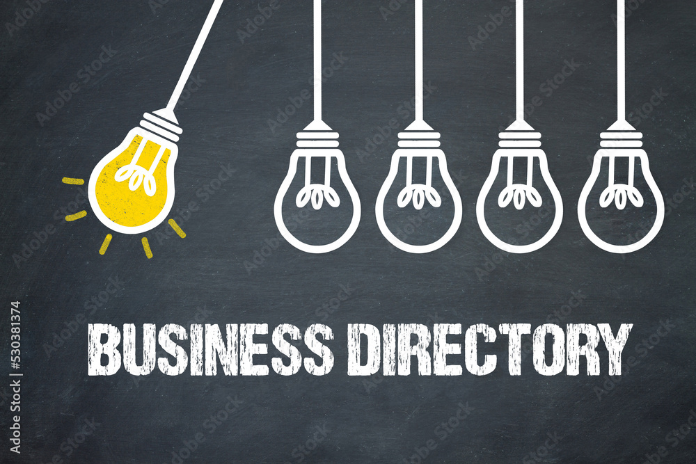 Fototapeta premium Business Directory 