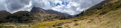 Ötztal im Sommer September