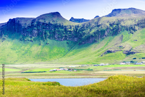 Mountains in Iceland - HDR photograph