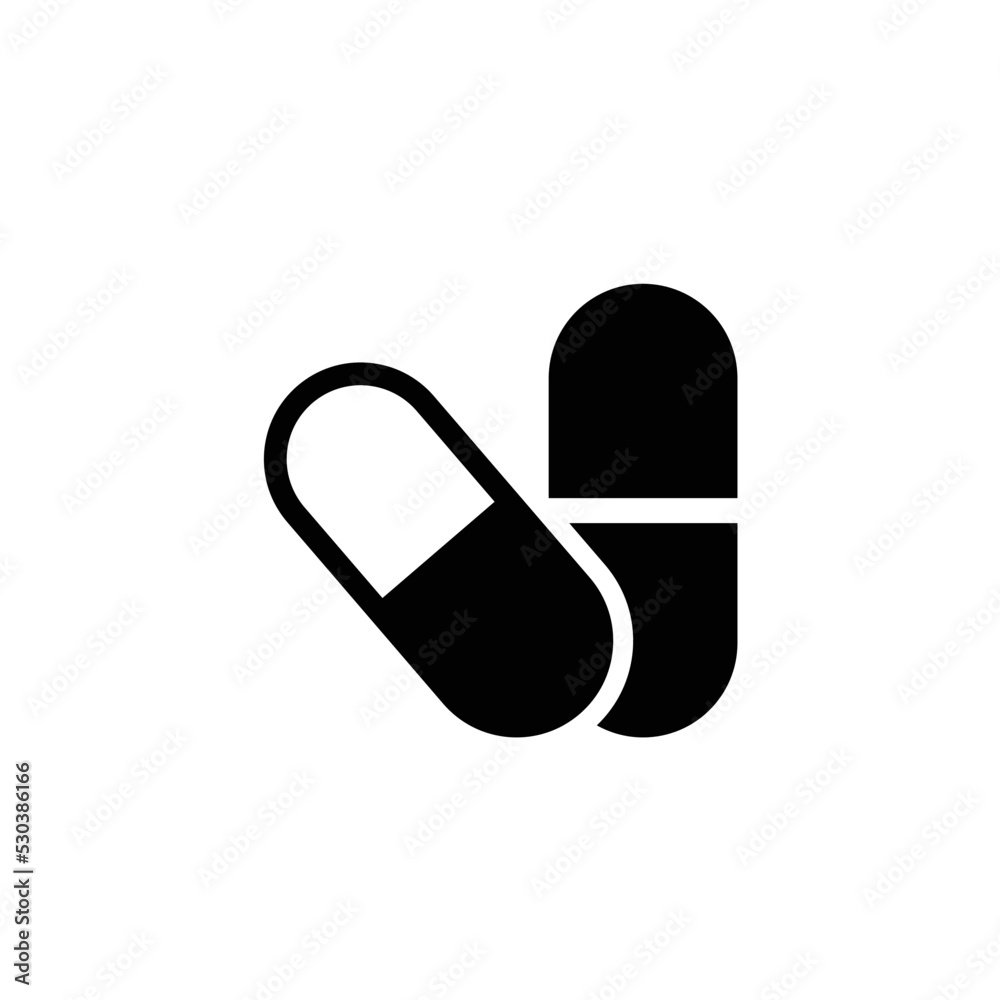 medicine pills vector icon medicine pills vector icon