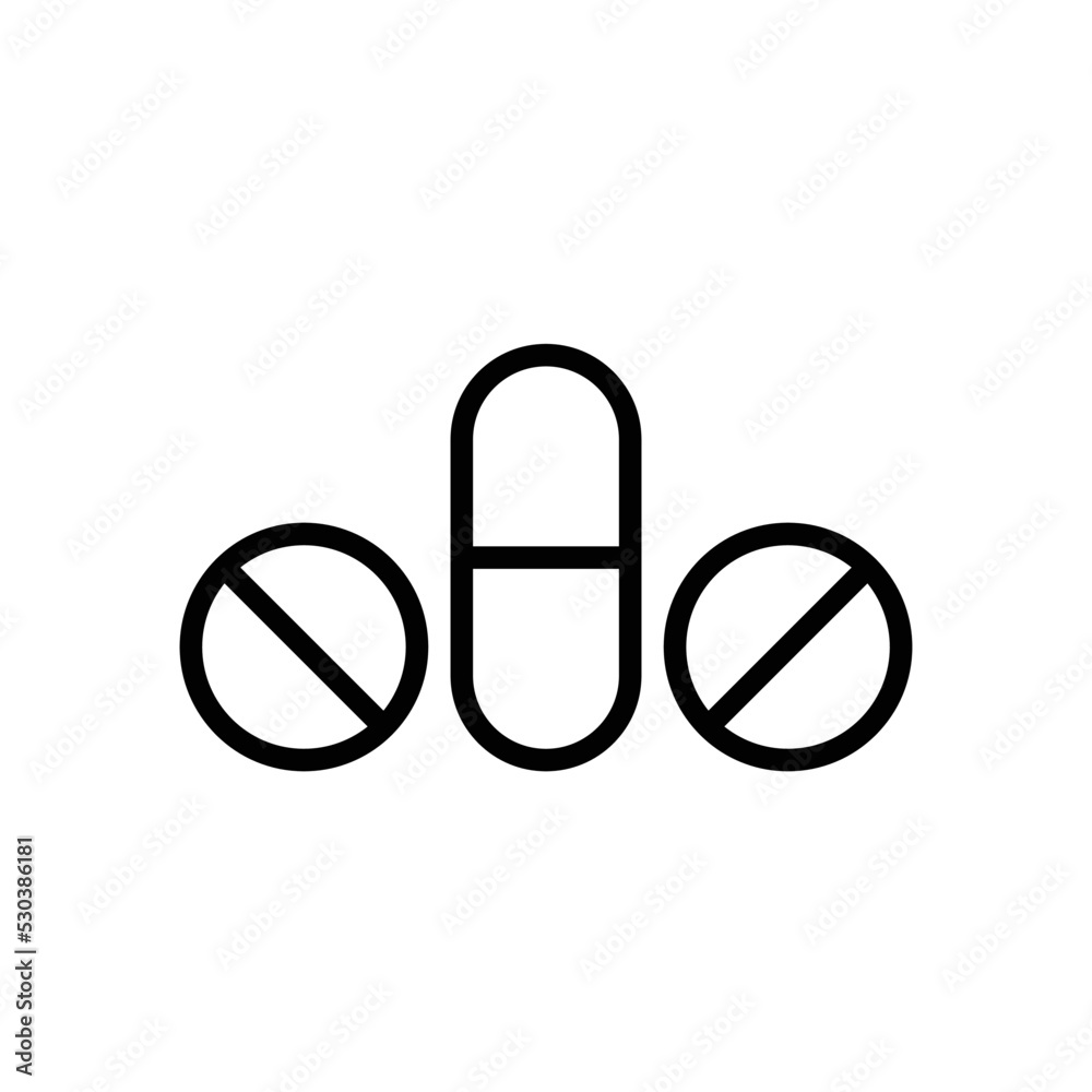 medicine pills vector icon medicine pills vector icon