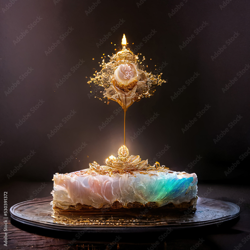 Meringue Fantasy Cake : r/Cakes