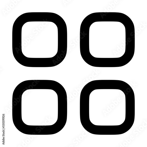 category icon, vector interface