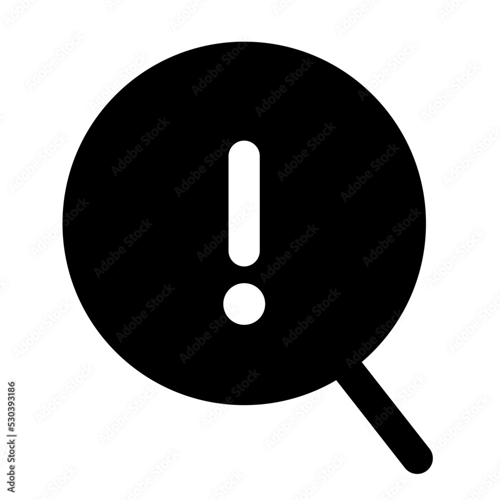 search icon, vector interface