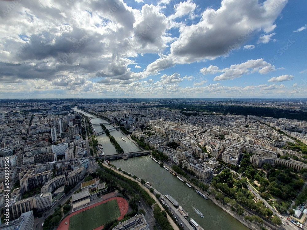 Paris Cloud Sky Water resources Building Water