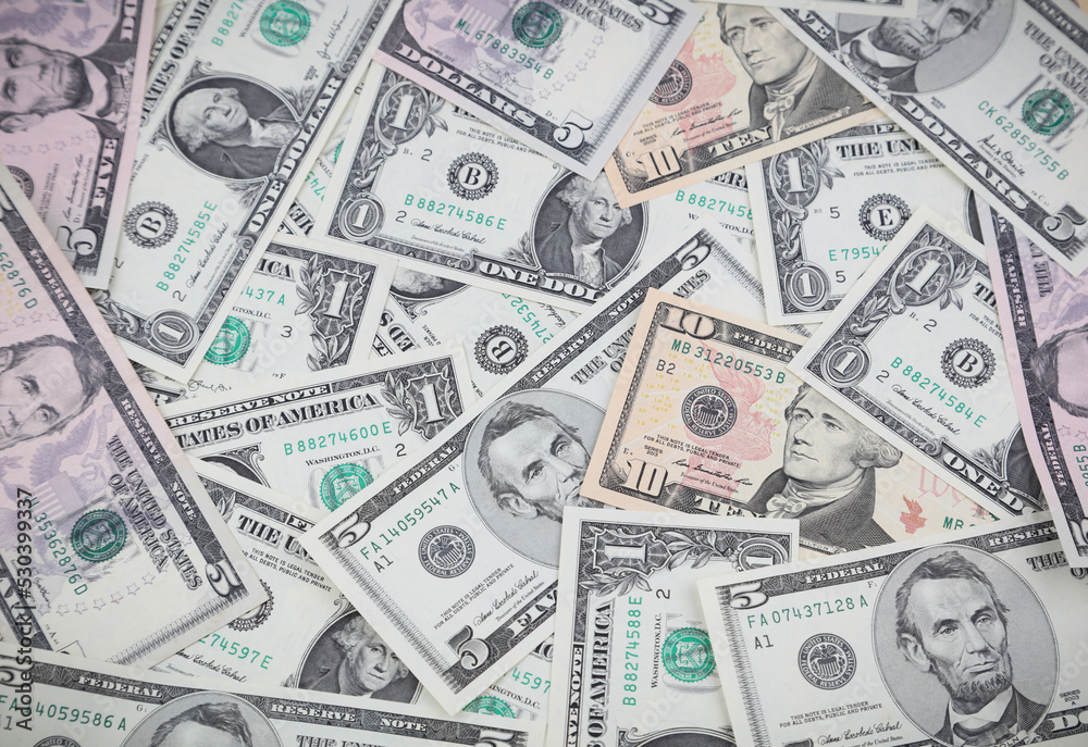 Assorted American banknotes Assorted American banknotes