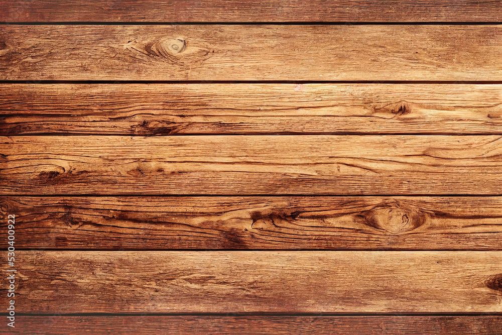 Obraz premium Natural brown wooden background, Wood texture surface with old natural pattern, 3d illustration.