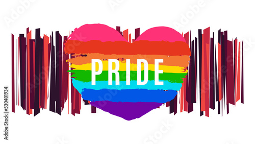 Lgbtq flag symbol bisexual sign. community color