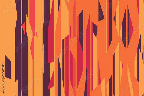 Pattern vintage vector with careless strokes as vertical lines. Abstract sharp background.