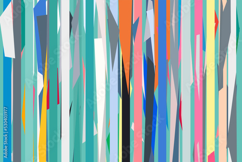 Pattern vintage vector with careless strokes as vertical lines. Abstract sharp background.