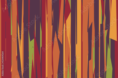 Pattern vintage vector with careless strokes as vertical lines. Abstract sharp background.