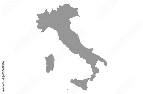 Map Italy vector background. Isolated country texture