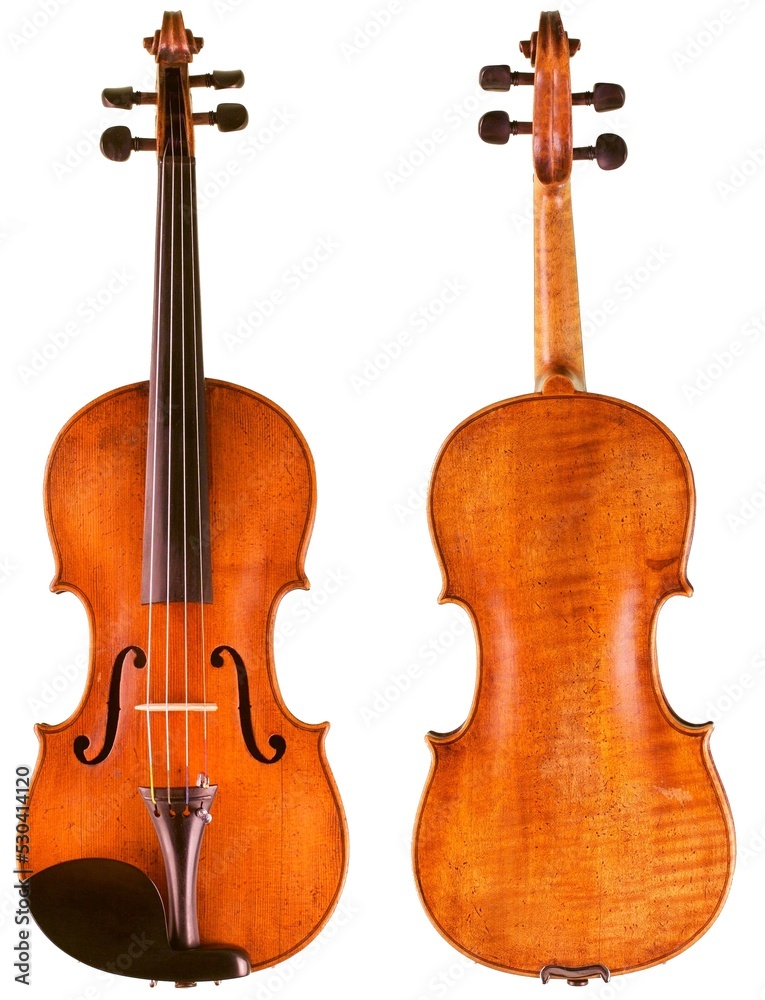 Naklejka premium Italian violin. Cremona 1691