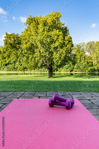 Tree of life. Meditation. Vertical.
