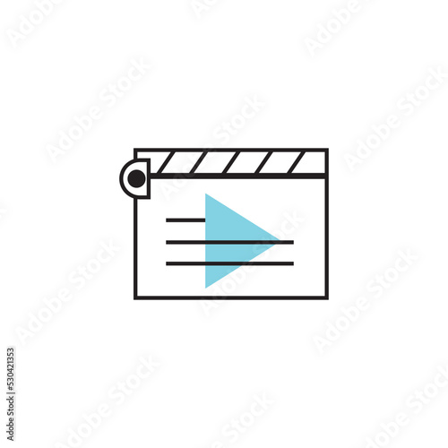 clapper board icon
