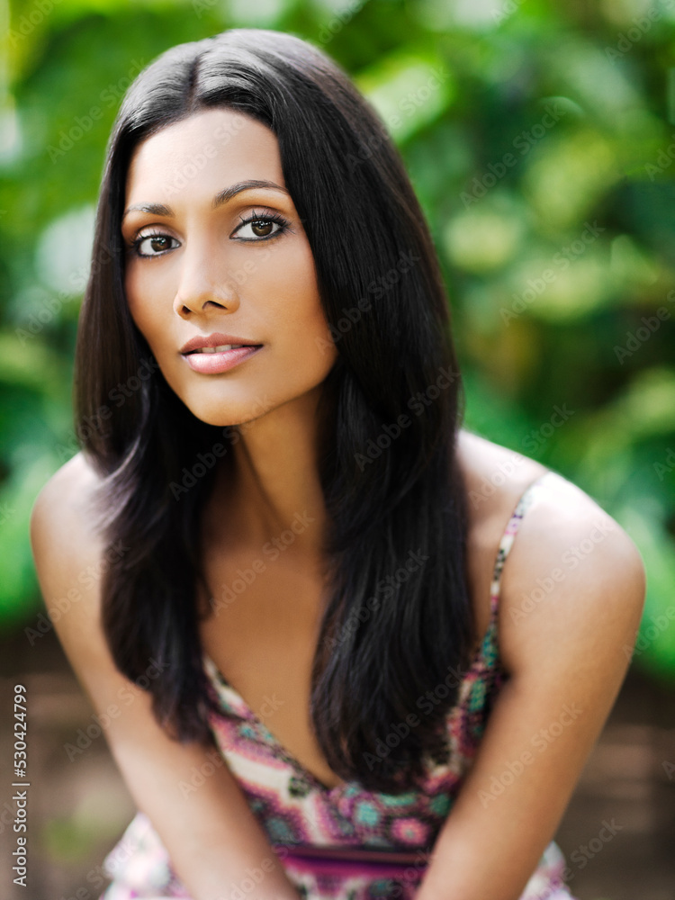 Portrait of young Indian woman, Palakkad, Kerala, India. Portrait of young Indian woman, Palakkad, Kerala, India.