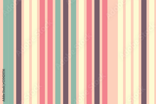 Vintage Striped pattern vector vertical line. fabric