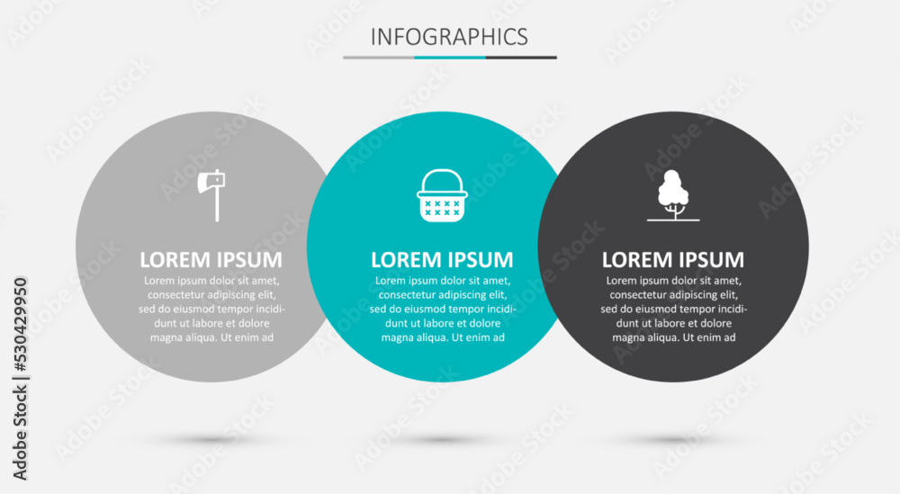Set Wicker basket, Wooden axe and Fruit tree. Business infographic template. Vector Set Wicker basket, Wooden axe and Fruit tree. Business infographic template. Vector