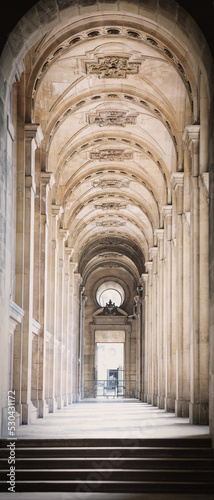 arches of the cathedral of st john the baptist
