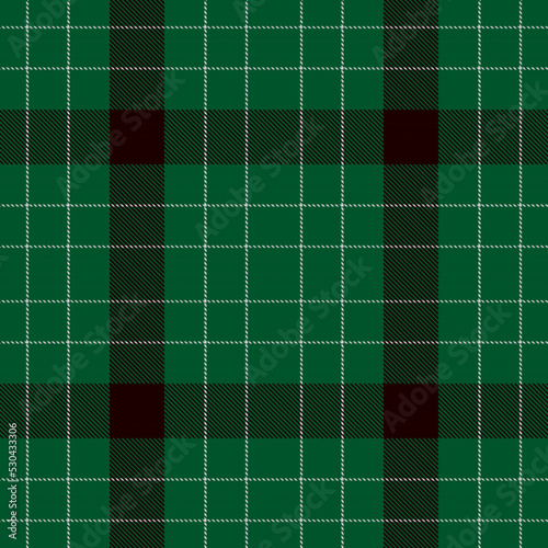 Green Pattern textile seamless tartan plaid. checkered decoration