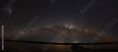 Schilderij op canvas patagonia nocturna