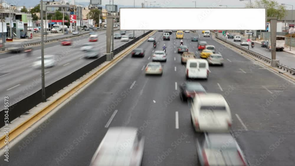 Advertising Billboard at Highway