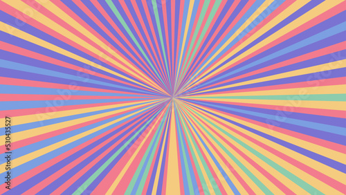 Rays vector beams element. Sunburst vintage shape. Radiating radial lines. Ab...