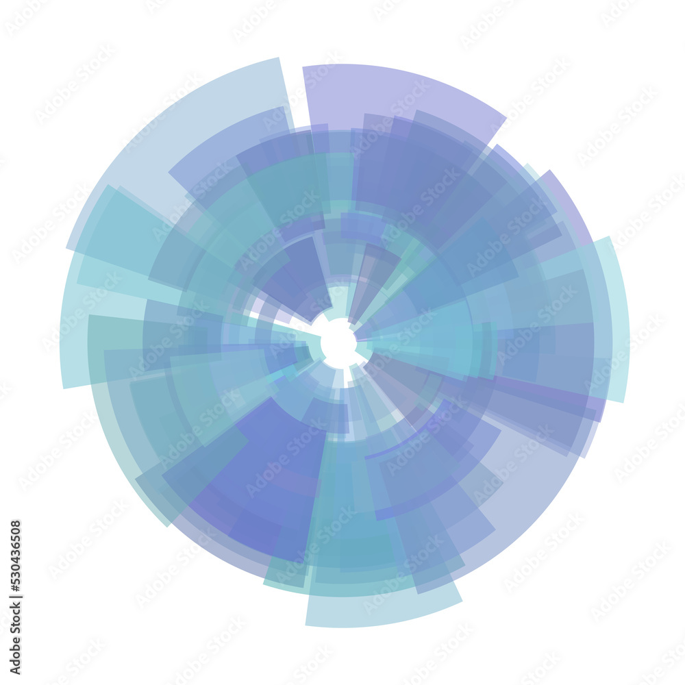 Blue and purple circle arc abstract technology background. Blue and purple circle arc abstract technology background.