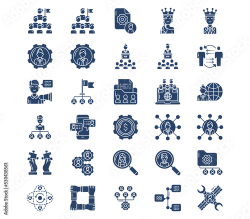 Project work and software development set