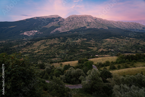 Amaro Muntain on Maiella chain. Feel good on the Abruzzo's Mountain