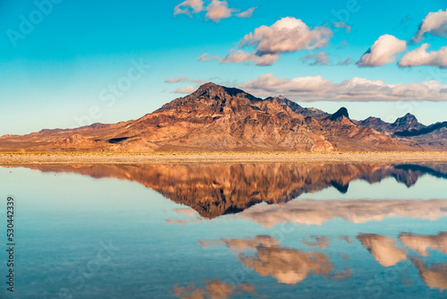 Bonneville Salt Flats in Utah photo