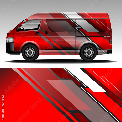 Automotive vehicle wrap design template